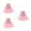 3Pièces Rose Courte Cerceau Pour Cosplay Et Danse 9
