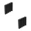 2Pièces Outil Cuir Acier Noir Guide Aiguiseur Bricolage 5