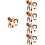 5Ensembles Costume Lion En Laine Durable Oreilles Queue Et 1