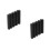 2Pièces Outil Cuir Acier Noir Guide Aiguiseur Bricolage 9