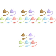 20Pièces Caps De Silicone Épais Couleurs Variées Pour Maison