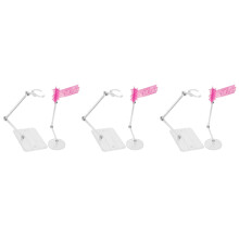 3Ensembles Support Figurine Plastique Coloré Pour Table Maison Stable