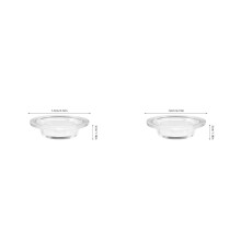 6St Glazen Diffuser Schalen Voor Wax Warmers Huisdecoratie
