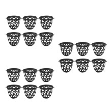 18Pièces Poche De Table Billard Tpe Noir, Panier Durable Pour Billes