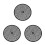 3Pièces Plat À Pizza Rond Épais Nonadhérent Pour Four Usage 1