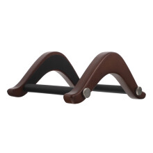 Stand Guitare Bois Kaki Transportable Pour Instruments À Corde