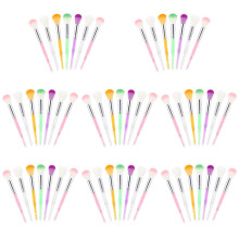 56Pcs Creative Manicure Brushes Assorted Nail Cleaning Dust Brushes