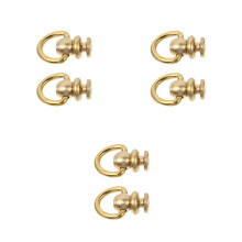 6Pcs Durable Brass Bag Buckles Easy Install Handbag and Luggage