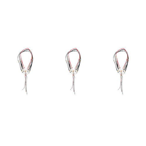 12Pièces De Collier Résistant En Tissu Avec Perles Pour