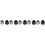 10Pcs Brass G1/4 Threaded Water Cooling System Adapters for Pc Pipes 9