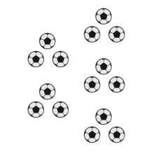 15Pièces Jetons Décision Arbitre Noir Alliage Portable Durable