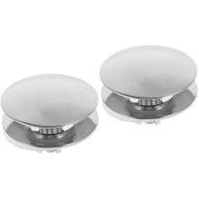 2Pièces Bouchon De Drain En Cuivre Argent