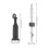 1Ensemble Tige Levier Pour Lavabo Inox Montage Facile 2