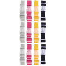12Pièces Accessoires Boucles Robustes Polyester Divers