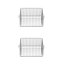 2Pièces Filtres Drain Acier Inoxydable Pour Gouttières Toiture Argent