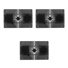 3Pièces Supports Laptop Avec Ventilateur LED Portable Et Pliable
