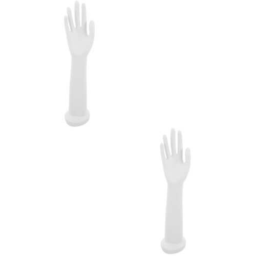2St Dames Lange Mannequin Hand Display Wit En Makkelijk