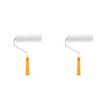 2Pcs Durable Plastic Self Leveling Spiked Roller for Epoxy Flooring