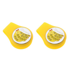2Pièces De Golf Silicone Clip Casquette Décoratif
