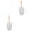 2Pièces À Spaghetti Manche Bois Acier Inoxydable 1