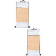 2St Blank Lichtbruin Scroll Papier Geschikt Voor Kinder Schilderkunst