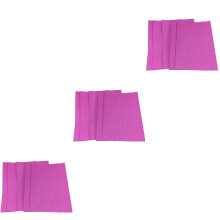 30Pcs Rosy Glitter Cardstock for DIY Sparkling Paper Cards and Crafts