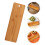 Pelle À Pain Baguette Bambou Double Échelle Pour Cuisson 9