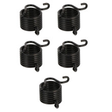 5Pièces Ressort Retenue Pneumatique Acier Noir Durable