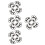 16St Silicagel Ski Anti-Slip Sticker Wit Snowboard Accessoire 1