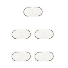 5Pièces Patch De Protection Drum Double Pédale Réutilisable