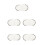 5Pièces Patch De Protection Drum Double Pédale Réutilisable 1