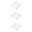 3Pcs High Temperature Ceramic Burning Bracket Multi Color Pottery Tool 9