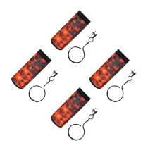 4Pièces De Transport Rouge En Nylon Oxford Résistant
