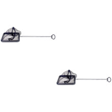 2St Multi Kleuren Telescopisch Vissersnet Voor Garnalen Aquarium