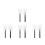4Pcs Quick-Extend Parking Pass Holders with Security Telescoping Rod 4