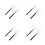 4Pcs Quick-Extend Parking Pass Holders with Security Telescoping Rod 5