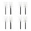 4Pcs Quick-Extend Parking Pass Holders with Security Telescoping Rod 8