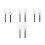 4Pcs Quick-Extend Parking Pass Holders with Security Telescoping Rod 9