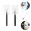4Pcs Quick-Extend Parking Pass Holders with Security Telescoping Rod 10