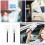 4Pcs Quick-Extend Parking Pass Holders with Security Telescoping Rod 11