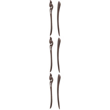 6Pcs Brown Sandalwood Hair Clips Vintage Hairpin Durable Decorative
