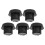 10Pcs ABS Pool Cue End Caps Sleek Design Durable Cue Plug Accessories 3