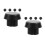 10Pcs ABS Pool Cue End Caps Sleek Design Durable Cue Plug Accessories 4