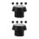 10Pcs ABS Pool Cue End Caps Sleek Design Durable Cue Plug Accessories 5
