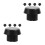 10Pcs ABS Pool Cue End Caps Sleek Design Durable Cue Plug Accessories 8