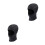 2Pièces Bonnet Noir Élastique Protection Uv Anti- 10