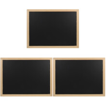 3Sets Rustic Desktop Chalkboard for Notes and Signs in Living Room