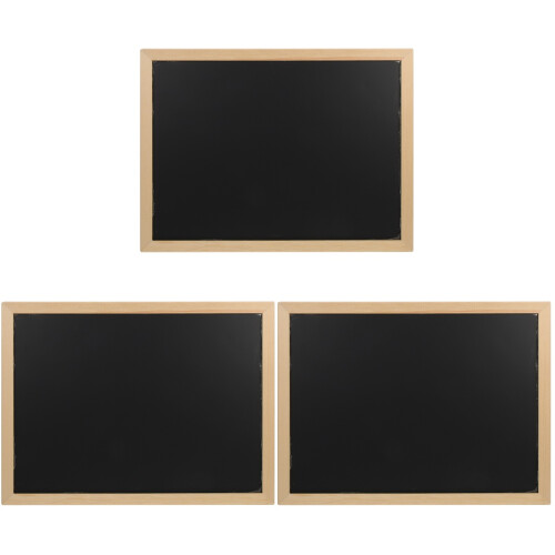 3Sets Rustic Desktop Chalkboard for Notes and Signs in Living Room