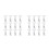 24Pièces Clips Professionnels Pour Aquarium Ventouse Transparent Ps 1