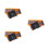 3Pcs Adjustable Luggage Straps Multi Color Lock for Travel 1